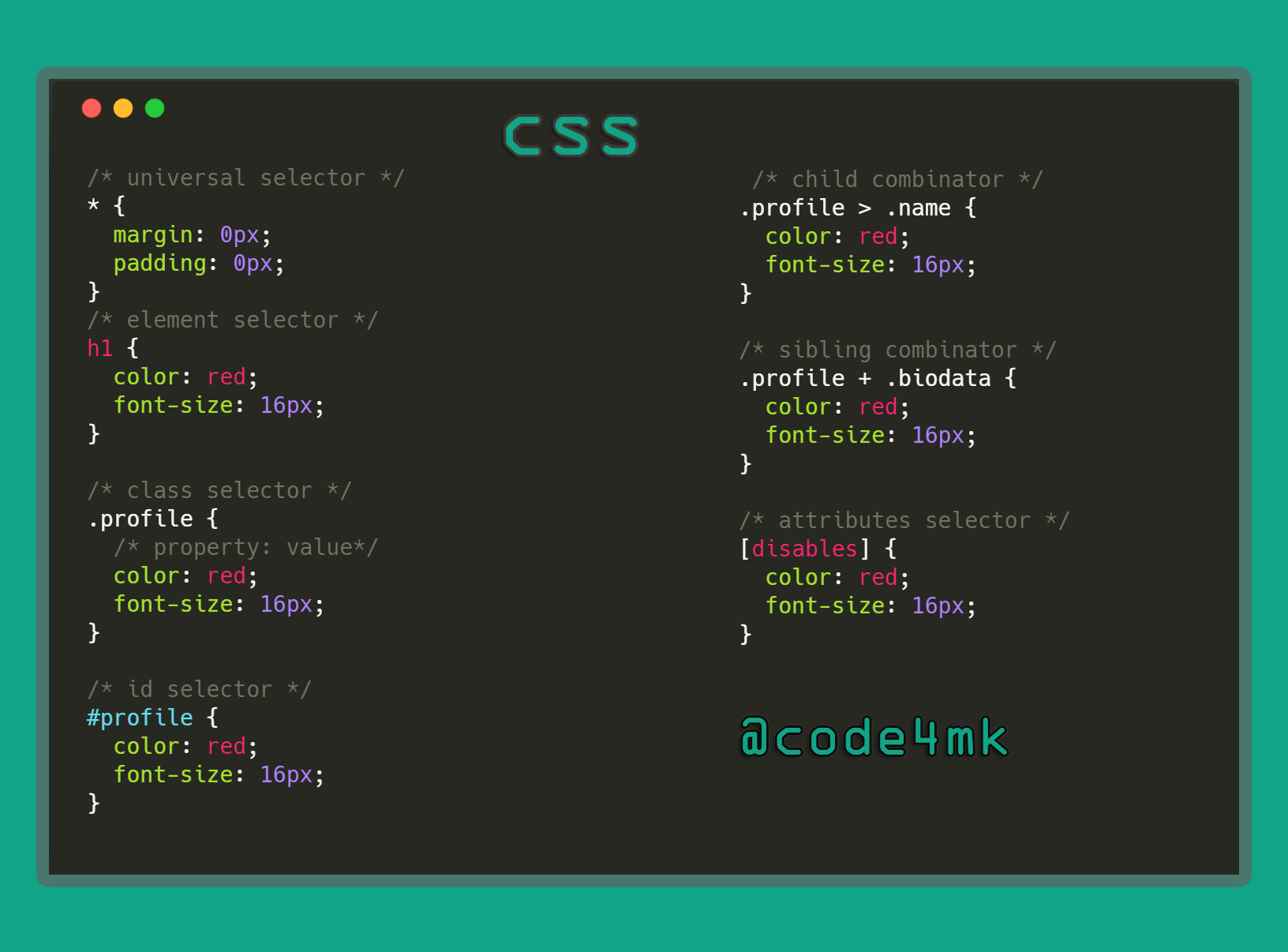 intro-of-css-code4mk-organization